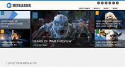 Desktop Screenshot of metaleater.com